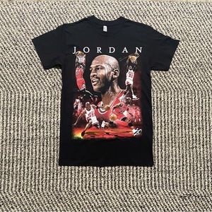 Michael Jordan Black Graphic Tee